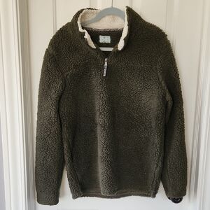 Class Club Olive Sherpa Jacket